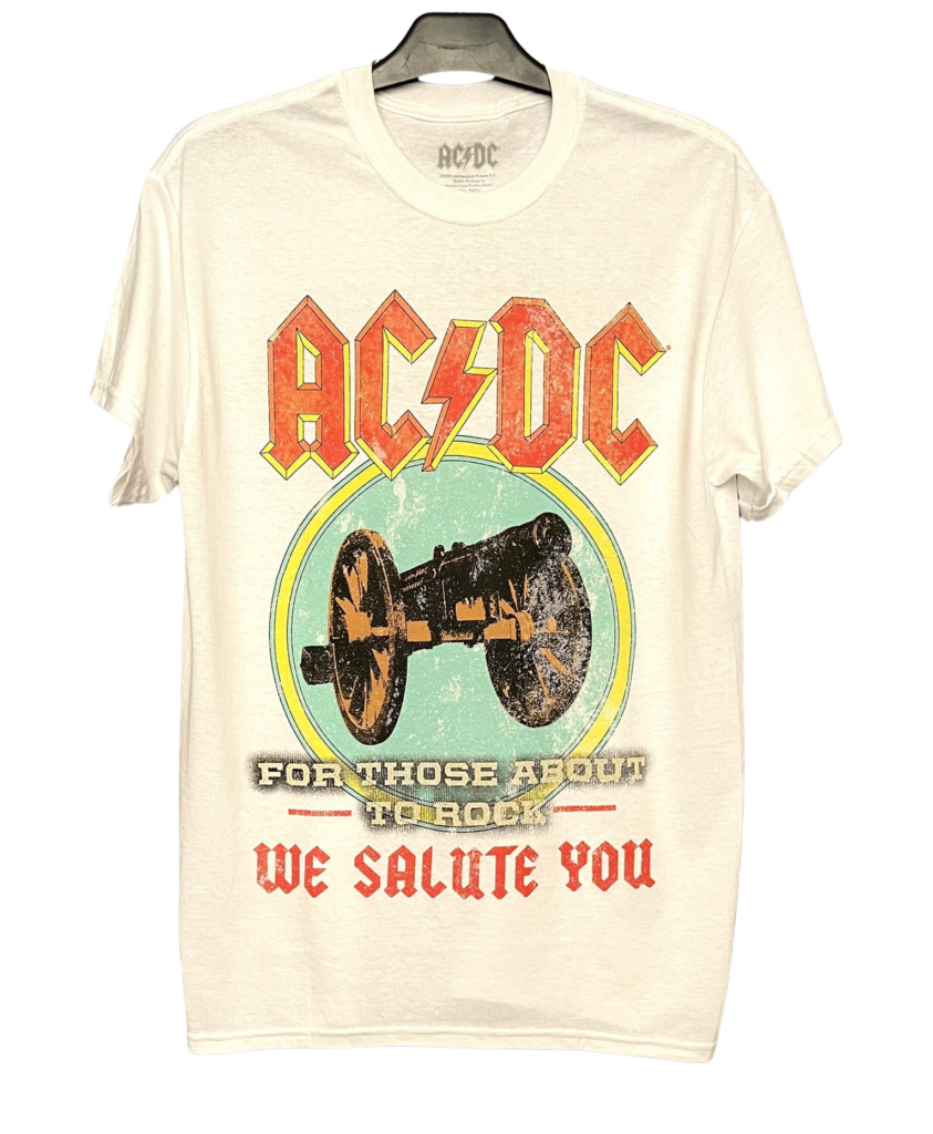 Ac Dc We Salute You Velouria Vintage