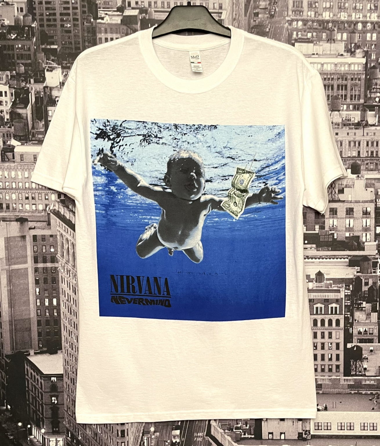 NIRVANA NEVER MIND VINTAGE カットオフT